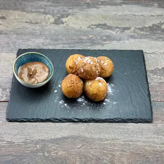 Mini papanasi cu Nutella