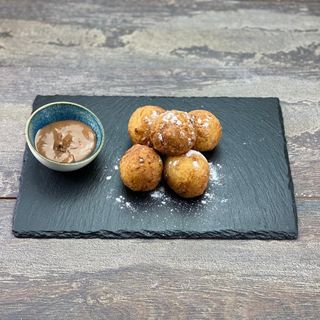 Mini papanasi cu Nutella