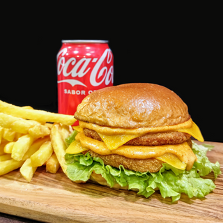 Hamburguesa de Pollo DOBLE