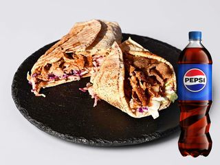 Kebab w cieście + PEpsi 500ml
