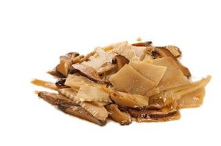 415 Pollo con funghi e bambu