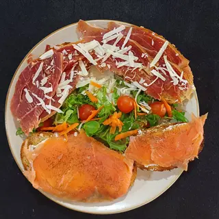 Dúo de tostas