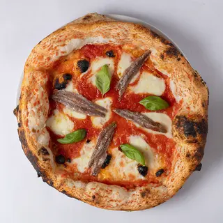Margherita con alici