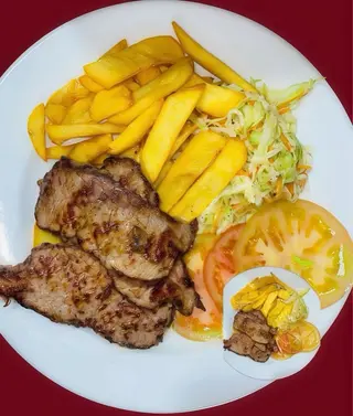 Vueltas de entrecot a la plancha