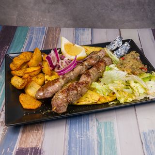 Шиш кебап с гарнитура (400г)