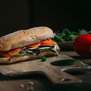 Panini de calabacín