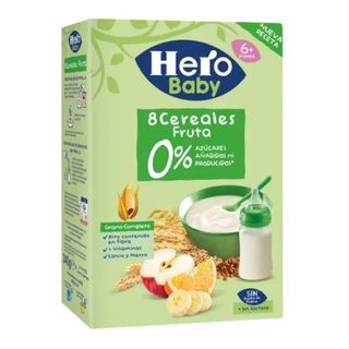Papilla 8 Cereales Hero Baby 340 Gr.