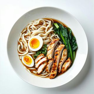 Udon con Pollo