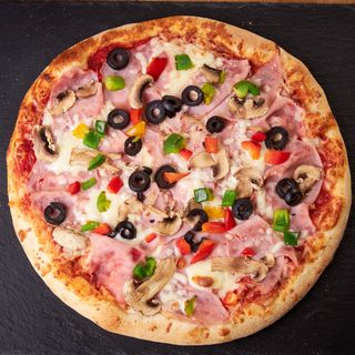 Pizza Prosciutto E Funghi Blat Cheesy Ø28 Cm