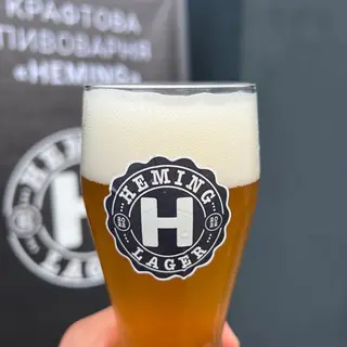 Пиво Heming, Lager 11 Нефільтроване, Czech Lager (мукачево), 1л