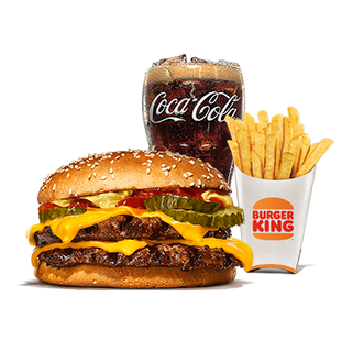 Xtreme Double Cheeseburger meal