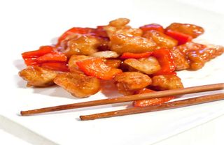 180 Maiale fritto in salsa agrodolce