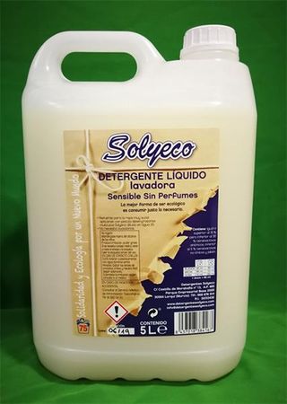 Detergente Liquido Lavadora Sin Perfume...