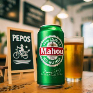 CERVEZA MAHOU LATA