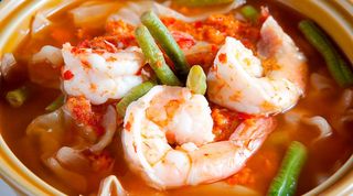 Tom Yum z krewetkami
