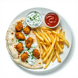 Plato Bocados Heura Based Patatas