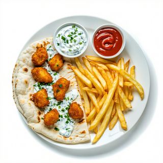 Plato Bocados Heura Based Patatas