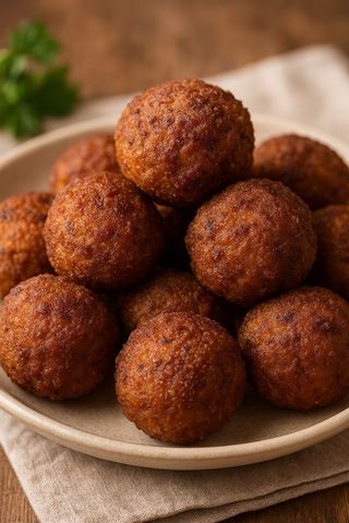 Polpettine sfiziose amatriciana