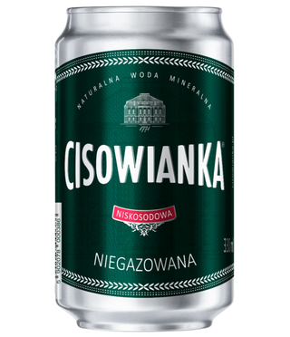 Cisowianka niegazowana w puszce 330ml
