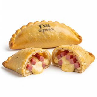 Empanada di prosciutto e formaggio