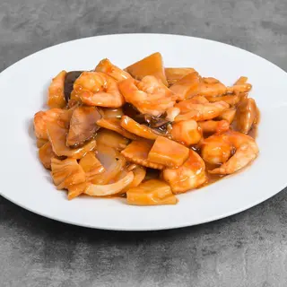 Gambas Con Bambú