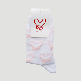 Amaria Socks White