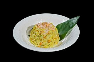 254. Riso con gamberi