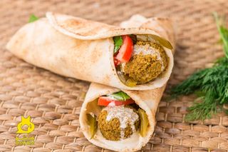 Sándwich Falafel