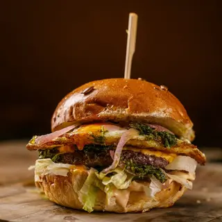 Egg&Chimichurri burger [doar burger]