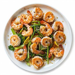 Stir Fried Shrimps