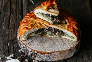 Пиріг з картоплею та грибами 125г