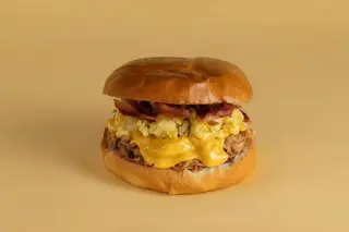 Bacon Cheese Pulled Scramble