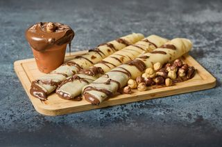 Palačinke sa nutellom - porcija