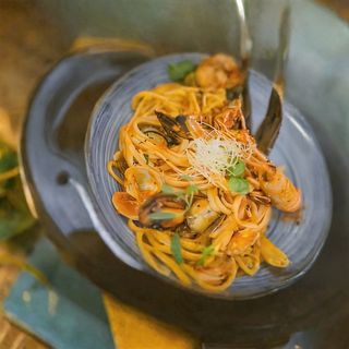 Tjestenina bavette s plodovima mora