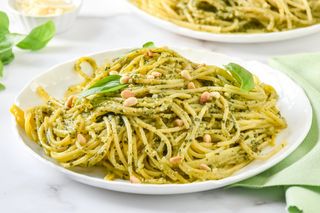 Spaghetti al pesto