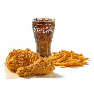 Menú 2 piezas + 1 combo