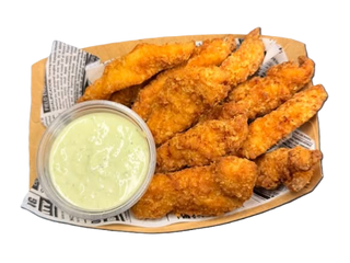 Tirinhas  de Peito de Frango Panado
