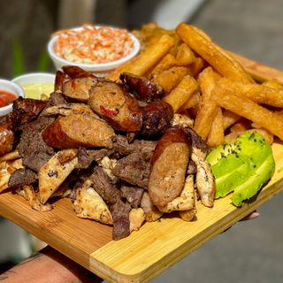 Parrilla para dos personas