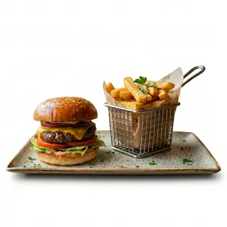 CheeseBurger + Chips