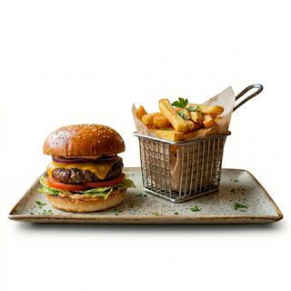 CheeseBurger + Chips
