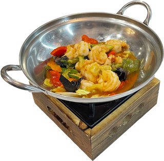 275. Gamberi in hot pot