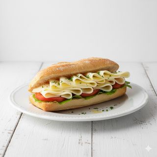 Bocadillo de queso manchego