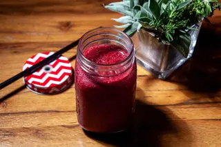 Purple smoothie