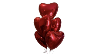 Zestaw HEART czerwony 5szt