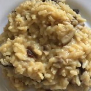 Risotto trufa y langostino