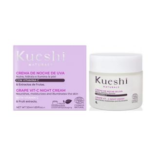 Crema Facial Hidratante Día-noche Uva Y Vitamina C Kueshi Naturals 50 Ml
