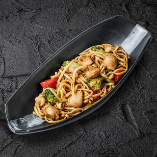 Локшина удон з куркою