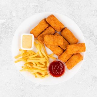 Fish Finger with Chips (8pcs)