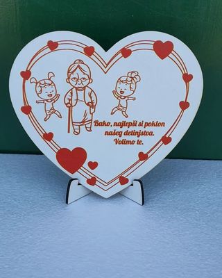 Srce - Najboljoj baki