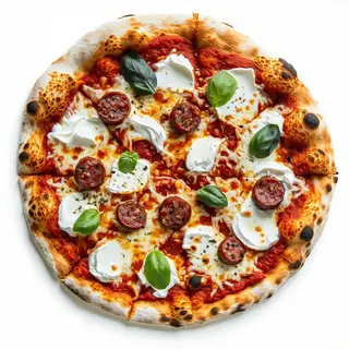 Burrata e salsiccia